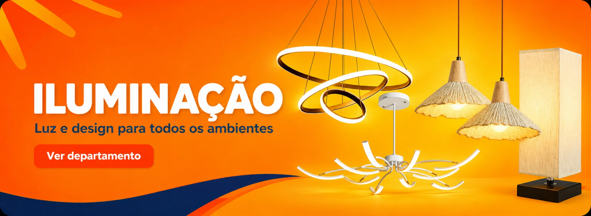 Iluminação — luz e design para todos os ambientes